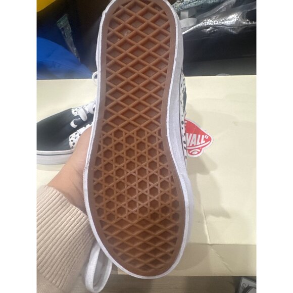 Vans Kids Old Skool Dalmation Print Sneakers Black/White Size 3.0 US - Picture 5 of 5